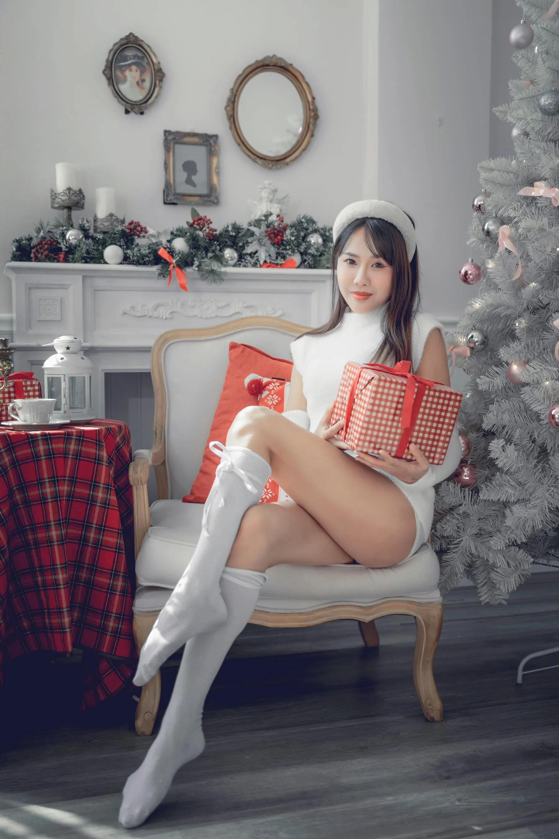 [YITUYU艺图语]2021.12.21 圣诞少女 lin [42P]插图7